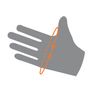 E014BY-9 - Gloves, rubber, 14", CL 0, sz