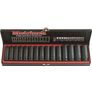 MET-2450 - Socket Set, Impact, Metrinch,