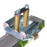 SPP-CARR-080 - Roller, X-arm, 1 large roller,