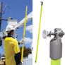MV-25-Q - Stick, telescopic, triangular,